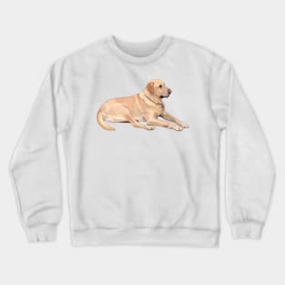 Yellow Labrador Crewneck Sweatshirt